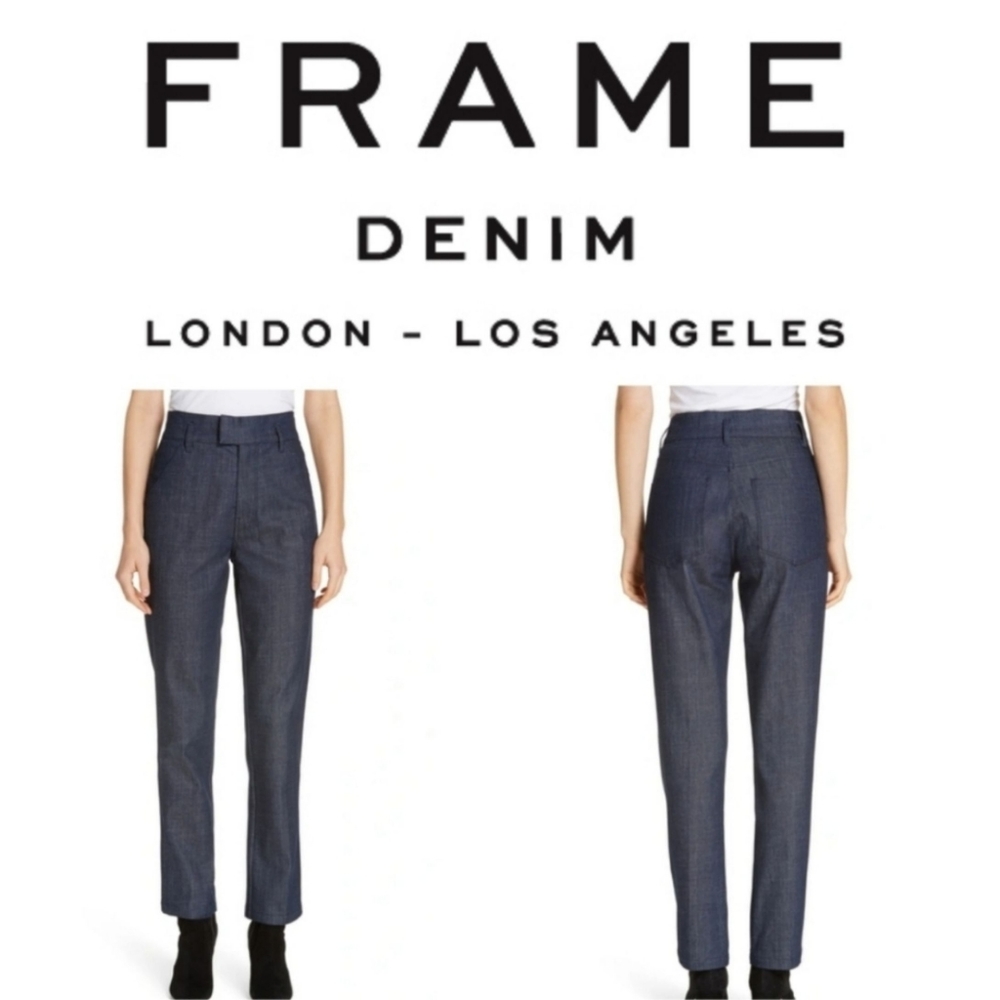 🏷SALE! Frame Denim Slim Straight Leg Cropped pants sz 27 nwot